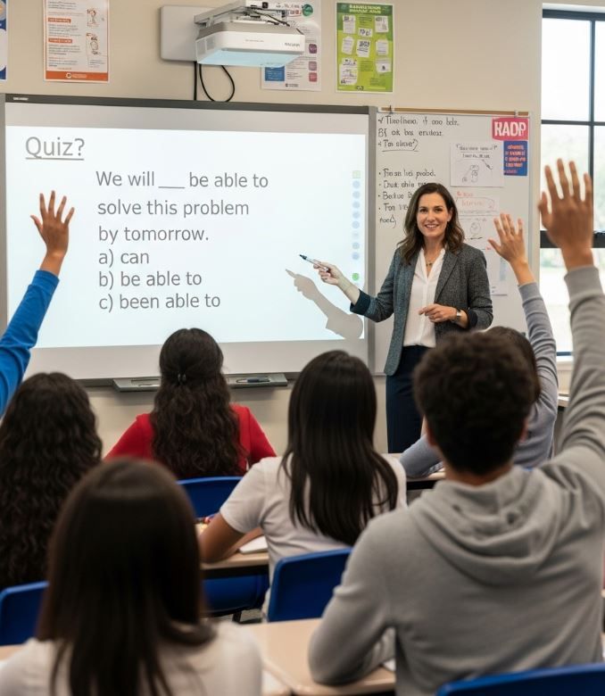 Students following Satyadeo College rules